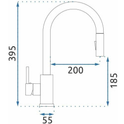 Rea Bateria Kuchenna Fresh złota szczotkowana