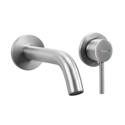 Rea Bateria Umywalkowa Podtynkowa Owen Nikiel szczotkowana