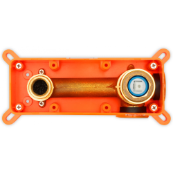 Rea Bateria Umywalkowa Podtynkowa Lungo złota szczotkowana