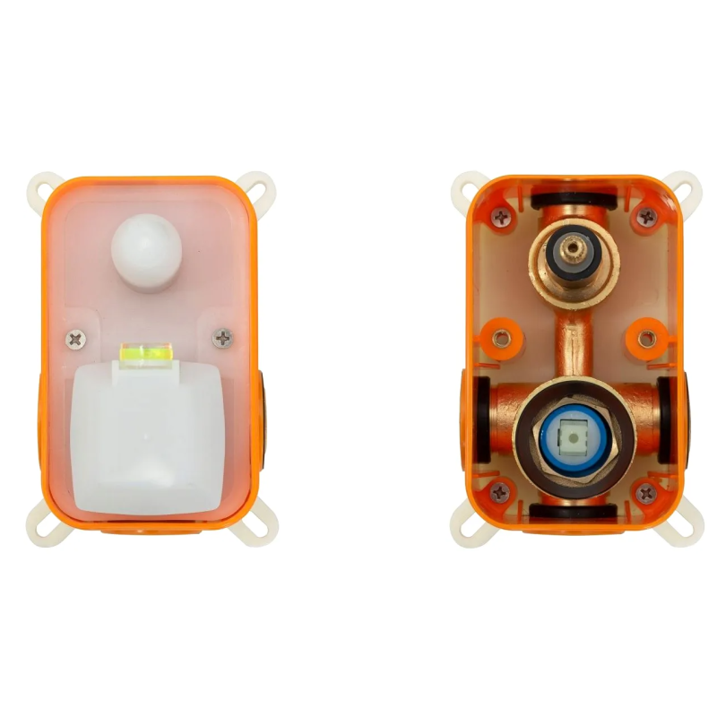 Rea zestaw natryskowo-wannowy podtynkowy z wylewką Lungo złoty szczotkowany