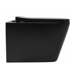 Rea misa wisząca wc bezrantowa Julio Rimless black Matt