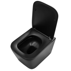Rea misa wisząca wc bezrantowa Julio Rimless black Matt