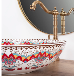 Rea umywalka nablatowa Peru