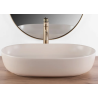 Rea umywalka nablatowa Cleo 61 Beige Matt