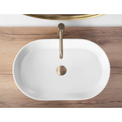 Rea umywalka nablatowa Nadia 60 white Matt