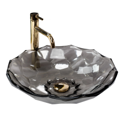 Rea umywalka nablatowa Arctic black