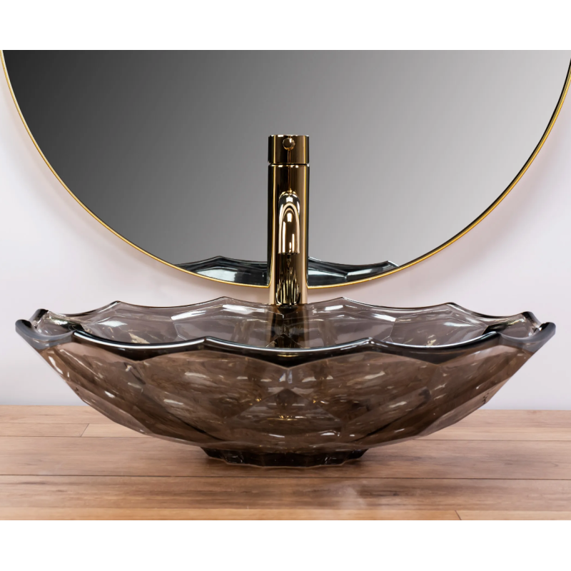 Rea umywalka nablatowa Arctic black