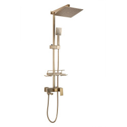 Rea zestaw natryskowy Jack złoty szczotkowany