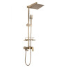 Rea zestaw natryskowy Jack złoty szczotkowany