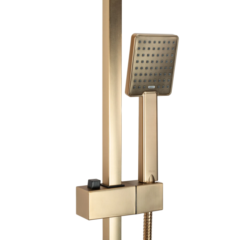 Rea zestaw natryskowy Jack złoty szczotkowany