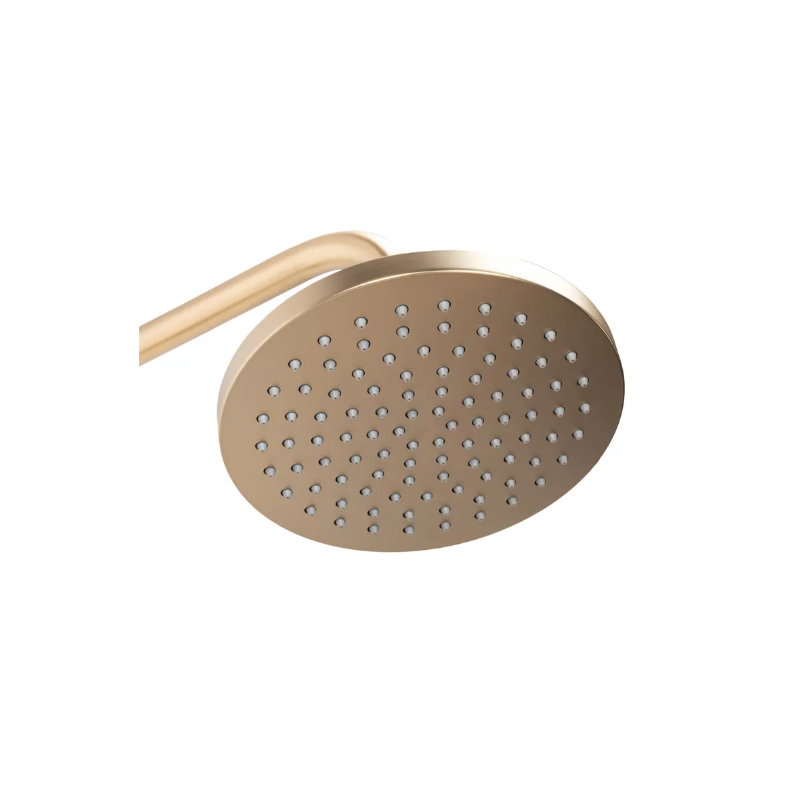 Rea zestaw natryskowy Luis złoty szczotkowany