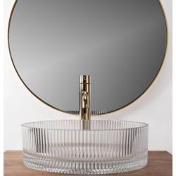 Rea umywalka nablatowa Ingrid transparent