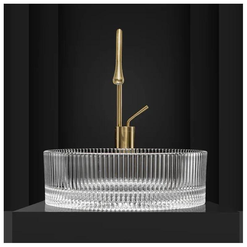 Rea umywalka nablatowa Ingrid transparent