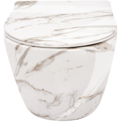 Rea misa wisząca wc bezrantowa Carlos Rimless Lava Shiny