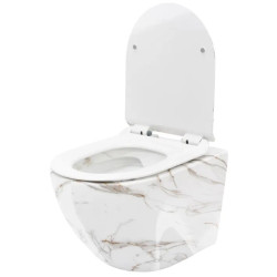 Rea misa wisząca wc bezrantowa Carlos Rimless Lava Shiny