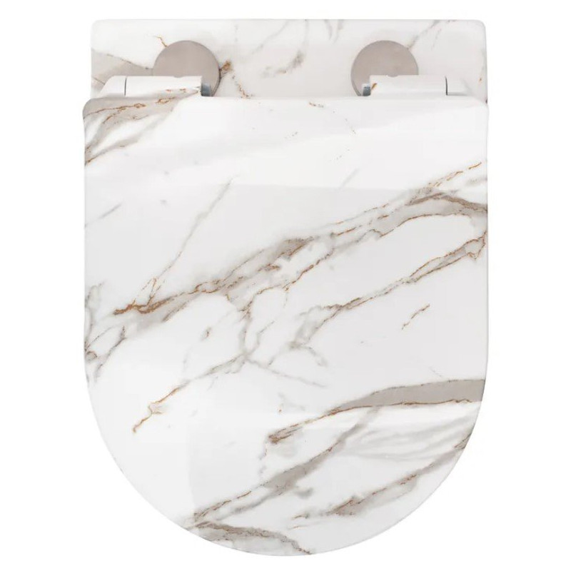 Rea misa wisząca wc bezrantowa Carlos Rimless Lava Shiny