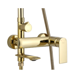 Rea zestaw natryskowy Veneta złoty