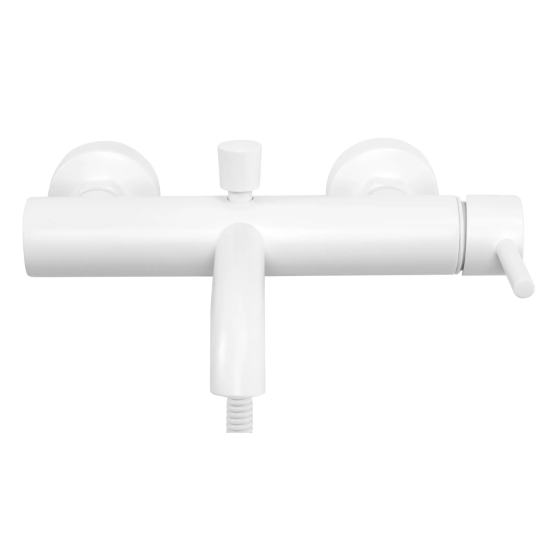 Rea bateria wannowa ścienna Lungo Biała