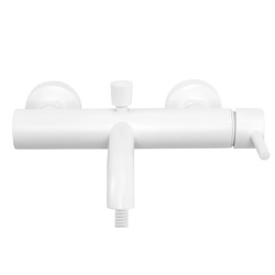 Rea bateria wannowa ścienna Lungo Biała