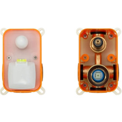 Rea Zestaw Wannowy Podtynkowy Lungo złota szczotkowana