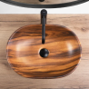 Rea umywalka nablatowa Amelia 48 Wood Matt