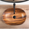 Rea umywalka nablatowa Amelia 48 Wood Matt