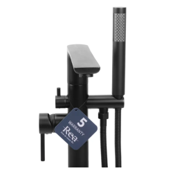 Rea Bateria Wannowa Stojąca Flores czarna