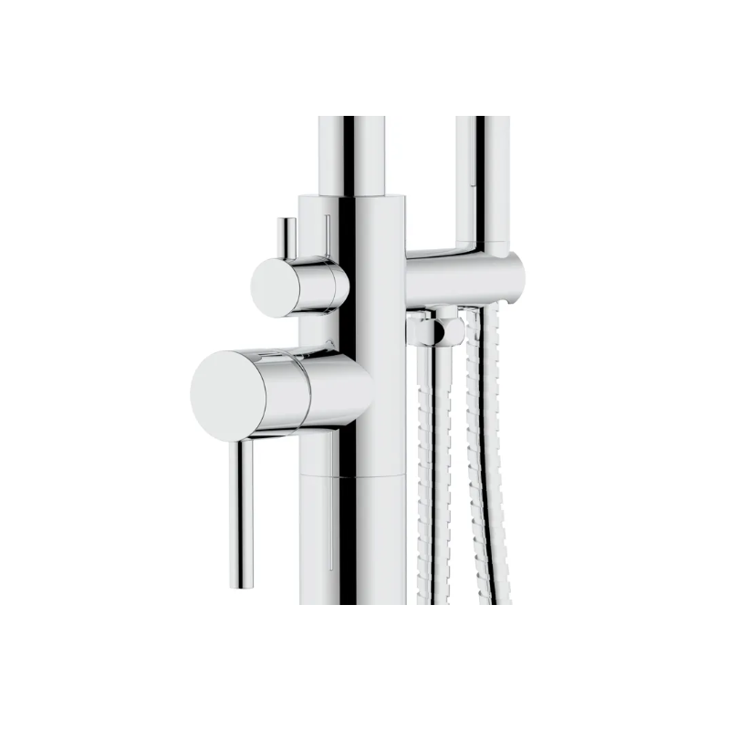 Rea bateria wannowa stojąca Aras chrom