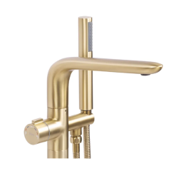 Rea Bateria Wannowa Stojąca Clark złota szczotkowana