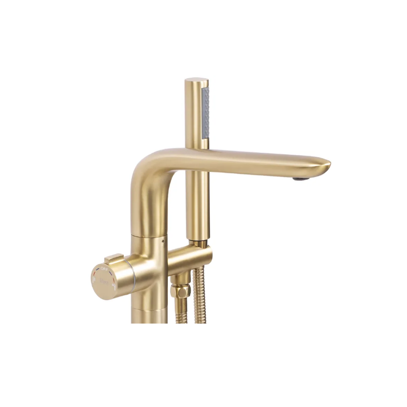 Rea Bateria Wannowa Stojąca Clark złota szczotkowana