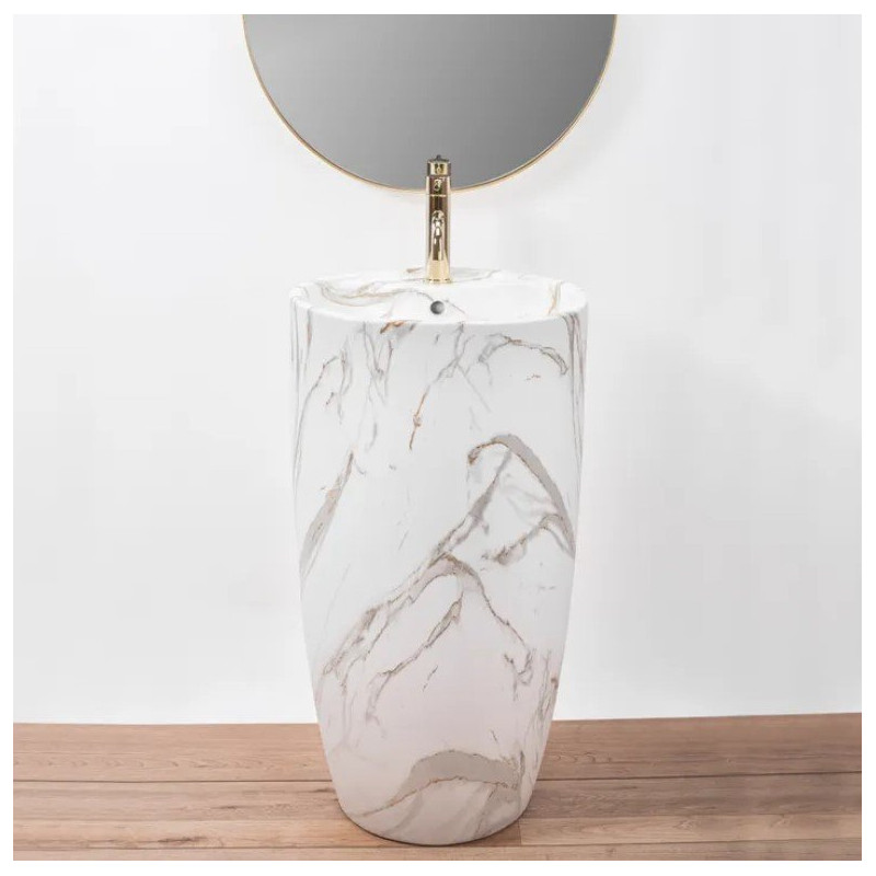 Rea umywalka wolnostojąca Anya Lava Matt