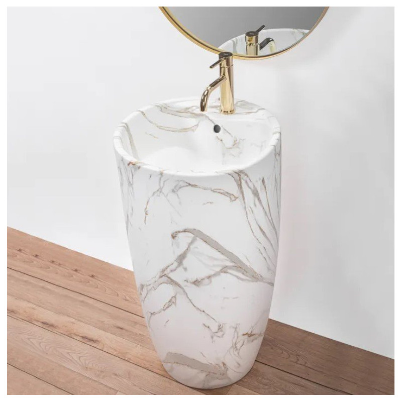 Rea umywalka wolnostojąca Anya Lava Matt