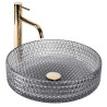 Rea umywalka nablatowa Cristal 39 Grey