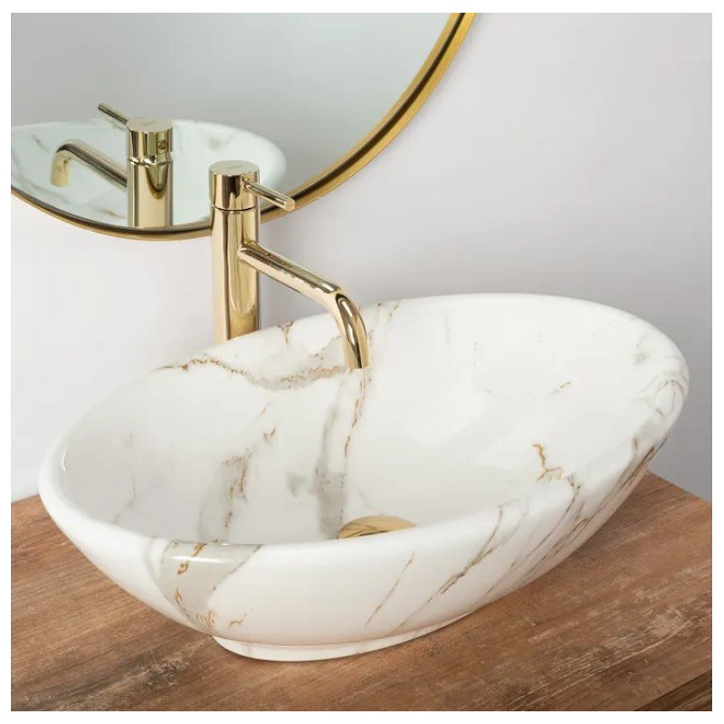 Rea umywalka nablatowa Pamela Aiax Shiny