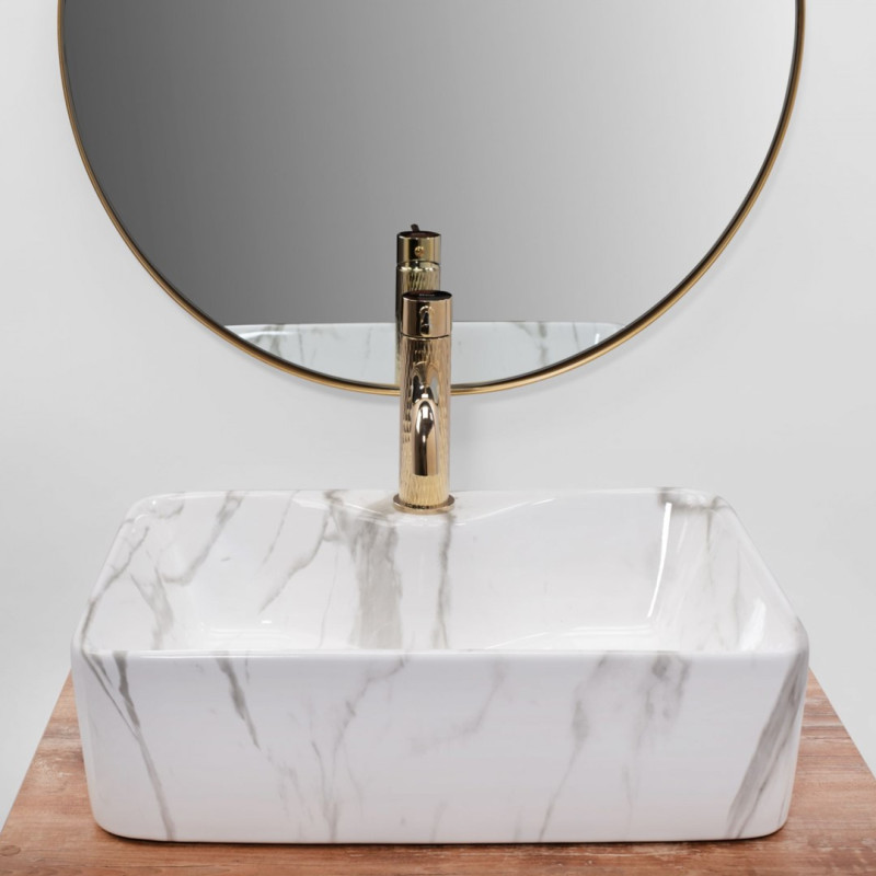 Rea umywalka nablatowa Kelly Marmo