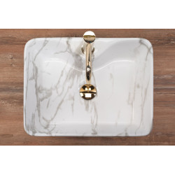 Rea umywalka nablatowa Kelly Marmo
