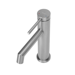 Rea Bateria Umywalkowa Niska Foss Nikiel szczotkowany