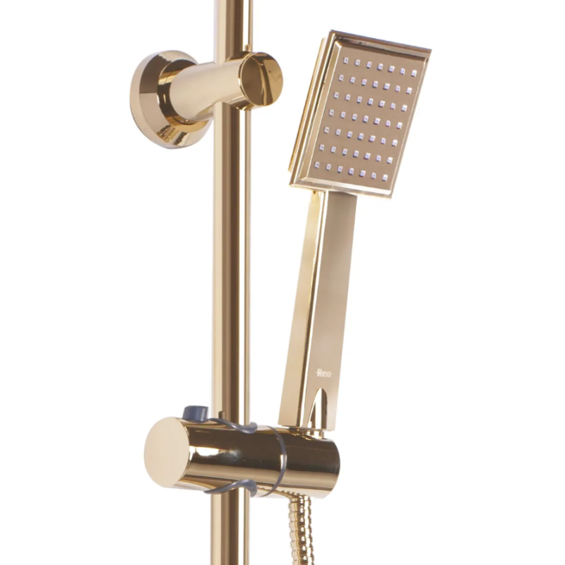 Rea zestaw natryskowy Bravo złoty