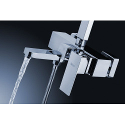 Rea zestaw natryskowy Navaro chrom