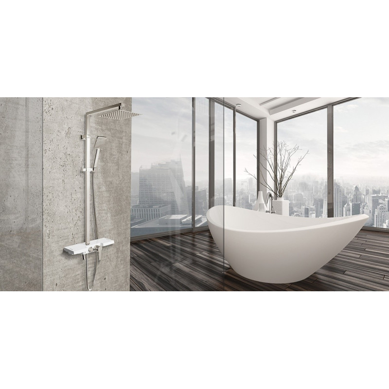 Rea zestaw natryskowy Lucas chrom