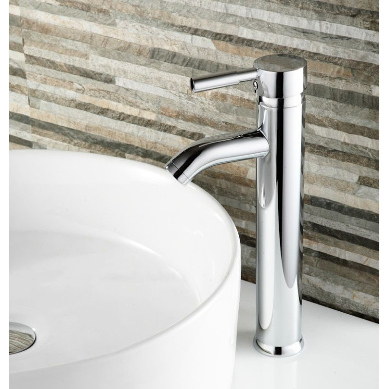 Rea bateria umywalkowa wysoka Graf chrom