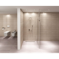 Rea ścianka prysznicowa 100x195 Aero chrom N