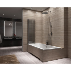 Rea parawan wannowy 3-częściowy 1200x1400 Agat chrom