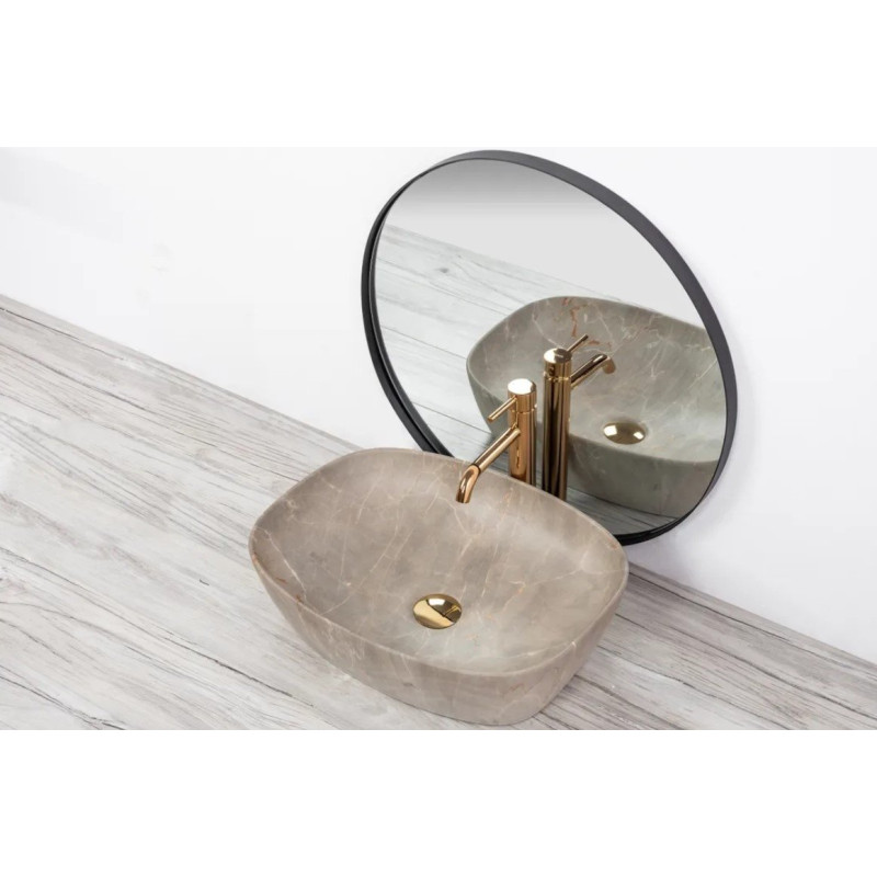 Rea umywalka nablatowa Freja Beige