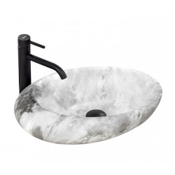 Rea umywalka nablatowa Roxy C Stone L. Grey