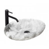 Rea umywalka nablatowa Roxy C Stone L. Grey