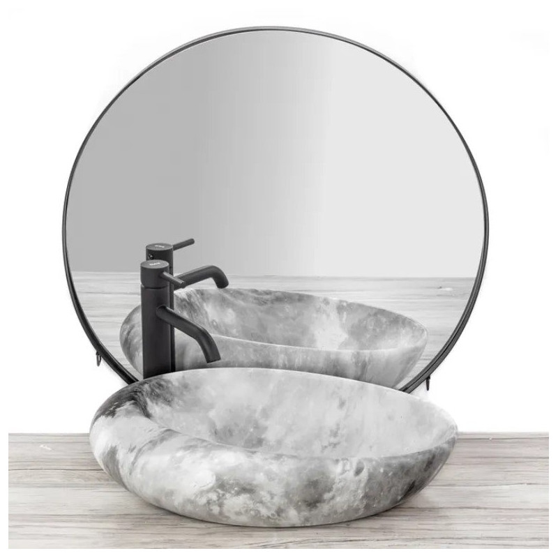 Rea umywalka nablatowa Roxy C Stone L. Grey