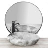 Rea umywalka nablatowa Roxy C Stone L. Grey