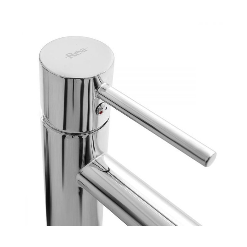 Elegancka bateria umywalkowa Tess - niska, chromowana REA-B8801