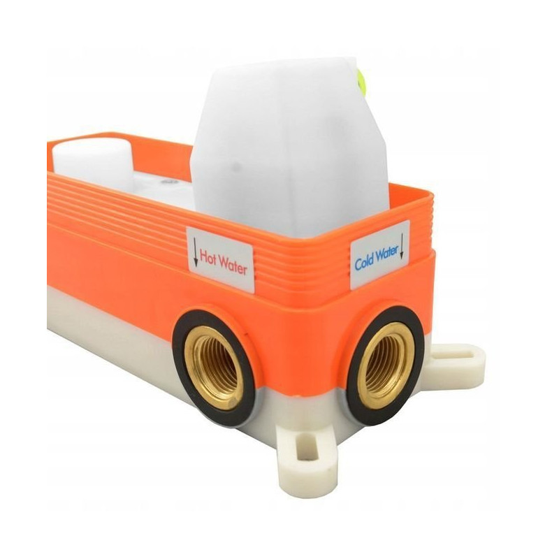 Rea Zestaw Wannowy Podtynkowy Lungo czarna